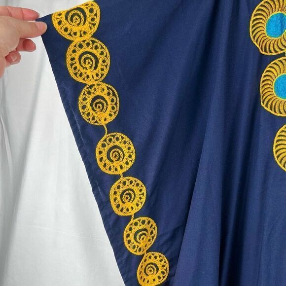 La LeeLa Women Maxi Summer Dress Swimsuit Cover-up Low Cut V-neck One Size Fits - Picture 3 of 9